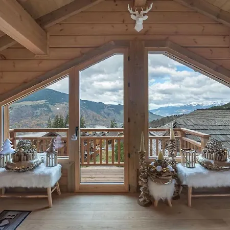 Holiday home Confortable Et Renove, Ce Grand Chalet Avec Jacuzzi Courchevel